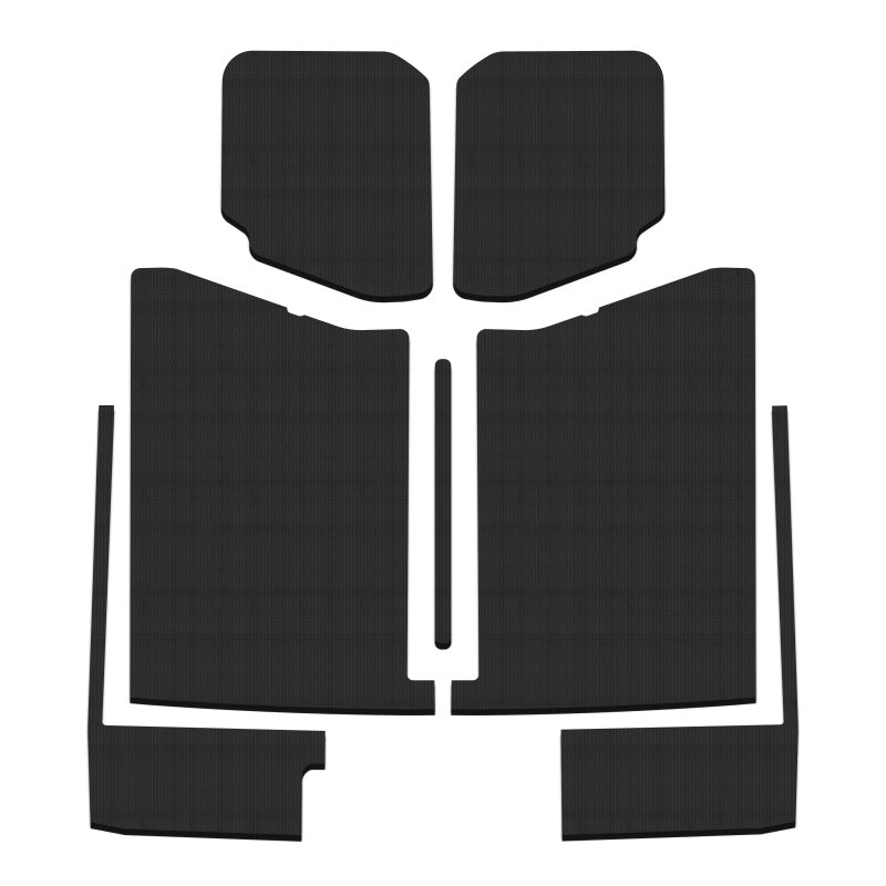 DEI Boom Mat Complete Headliner Kit 7 Piece Black for 20-22 Jeep Gladiator JT 4-Door - OneFastShop