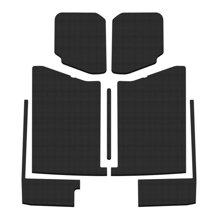 DEI Boom Mat Complete Headliner Kit 7 Piece Black for 20-22 Jeep Gladiator JT 4-Door - OneFastShop