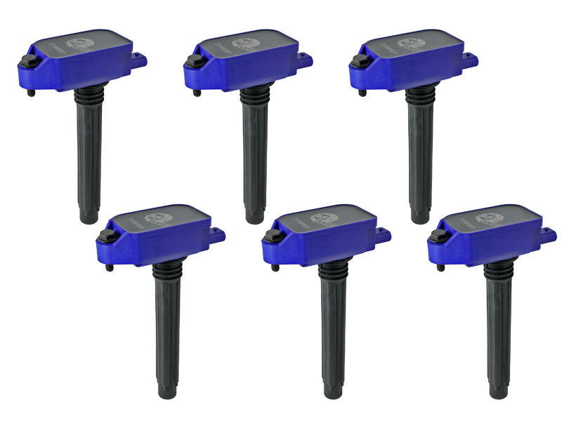 Afe SCORCHER Ignition Coil Set of 6 for Jeep Wrangler JL V6 3.6L / RAM 1500 V6 3.6L - OneFastShop