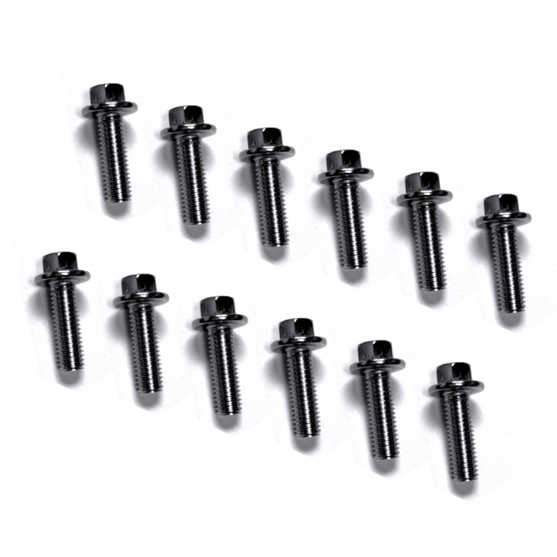 Kooks Header Bolts and Locking Hardware LS Engine M8 x 1.25 x 25mm Bolts Qty 12