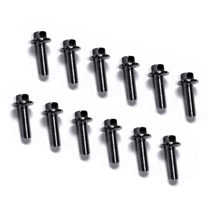 Kooks Header Bolts and Locking Hardware LS Engine M8 x 1.25 x 25mm Bolts Qty 12