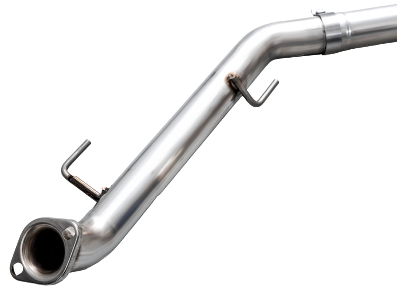 AWE Tuning Exhaust for 4th Gen Toyota Tacoma Dual Chrome Silver Tips 2024 Tacoma Limited SR SR5 Trailhunter TRD Off-Road TRD PreRunner TRD Pro TRD Sport - OneFastShop