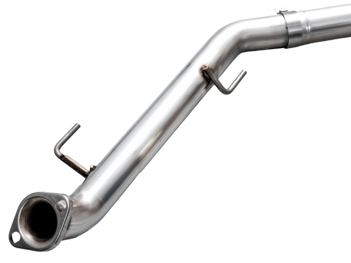 AWE Tuning Exhaust for 4th Gen Toyota Tacoma Dual Chrome Silver Tips 2024 Tacoma Limited SR SR5 Trailhunter TRD Off-Road TRD PreRunner TRD Pro TRD Sport - OneFastShop