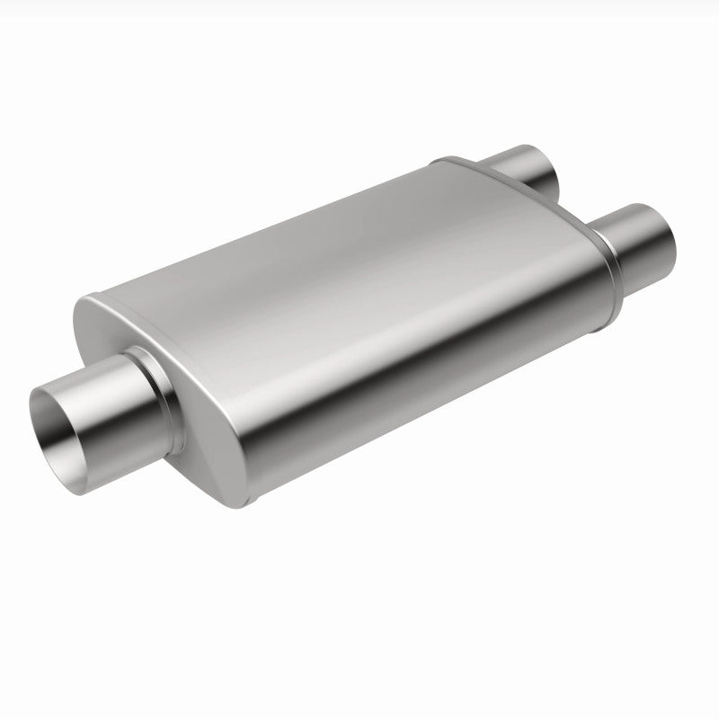 MagnaFlow Performance Muffler 4X9 SS Trb 18 3/2.5 - Various Chevy, Dodge, Ford, GMC - OneFastShop