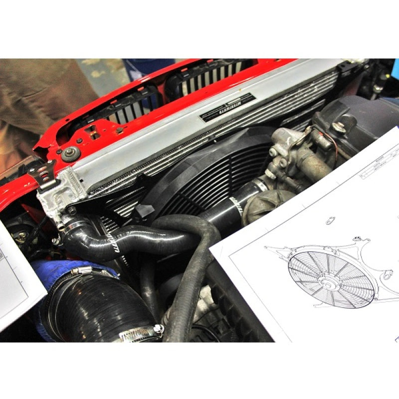 Mishimoto E36 Fan Shroud Kit with 16" Electric Fan for 92-99 BMW 323i 323is 325i 325is 328i 328is M3