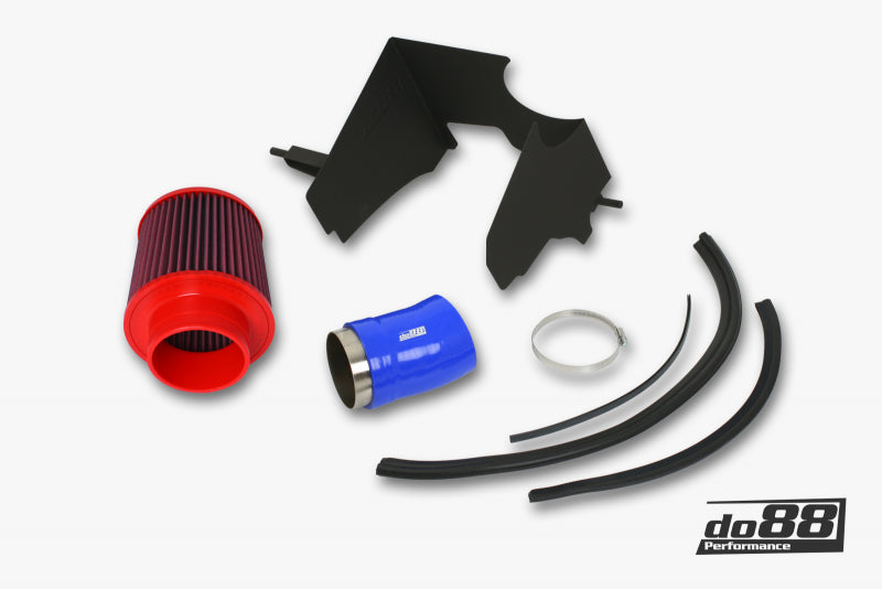 do88 Cold Air Intake System with BMC Air Filter - Saab 9-3 2.8T V6 2006-2011 - Blue Hose