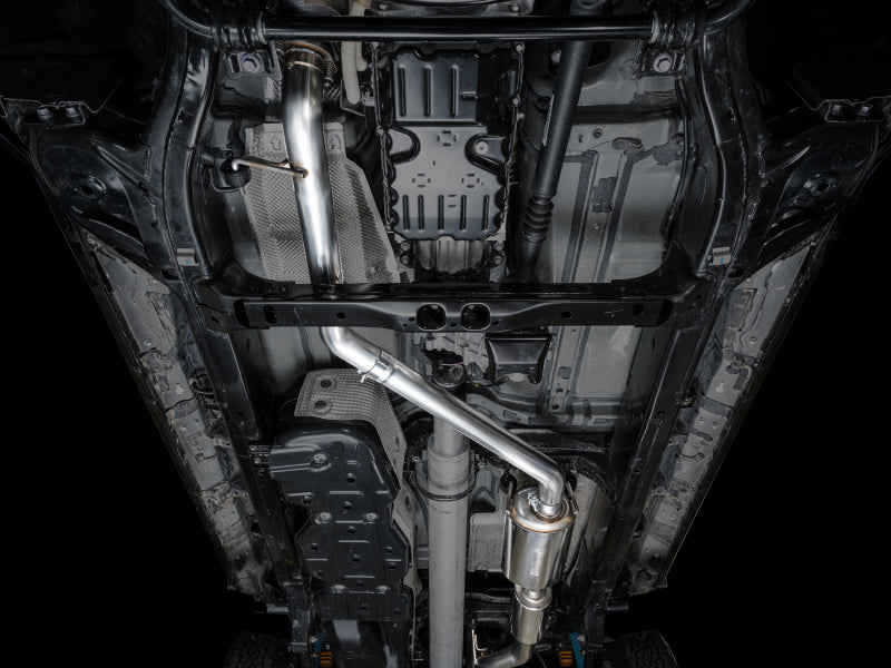 AWE Tuning Exhaust System with Dual Diamond Black Tips for 4th Gen Toyota Tacoma - OneFastShop