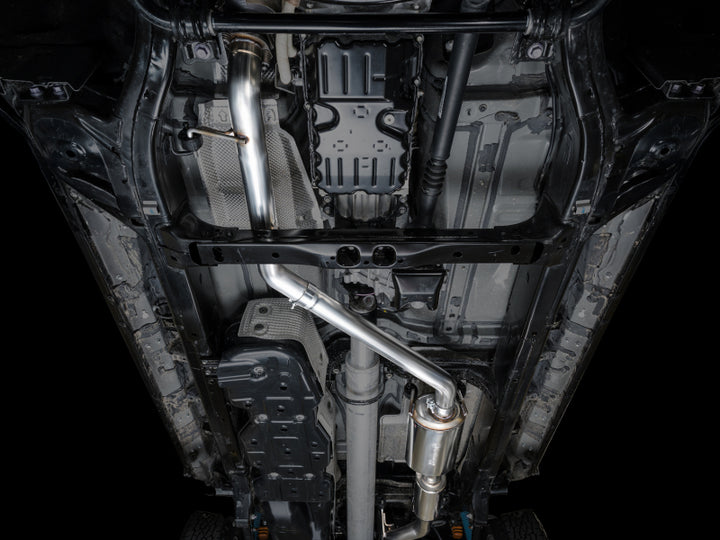 AWE Tuning Exhaust for 4th Gen Toyota Tacoma Dual Chrome Silver Tips 2024 Tacoma Limited SR SR5 Trailhunter TRD Off-Road TRD PreRunner TRD Pro TRD Sport - OneFastShop