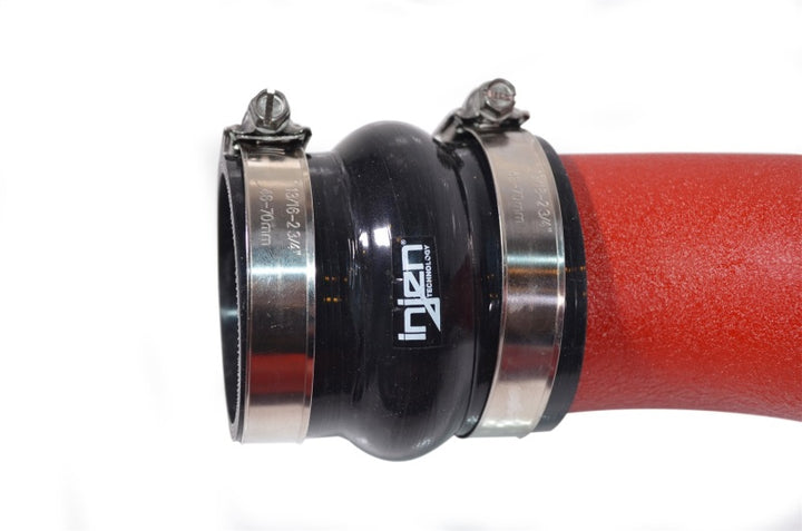 Injen Aluminum Intercooler Piping Kit Wrinkle Red for 17-19 Honda Civic Type R - OneFastShop