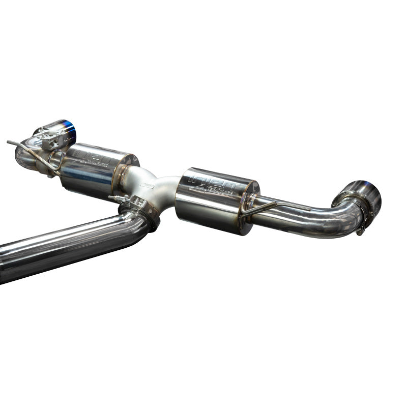 Injen Cat-Back Exhaust for 20-21 Toyota Supra 3.0L Turbo 6cyl with Burnt Tips - OneFastShop