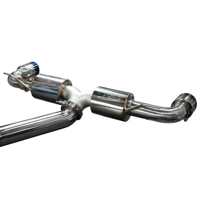 Injen Cat-Back Exhaust for 20-21 Toyota Supra 3.0L Turbo 6cyl with Burnt Tips - OneFastShop