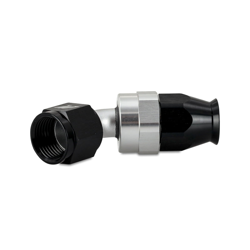 AEM PTFE Aluminum AN-4 45 Degree Fitting Black Adapter - OneFastShop