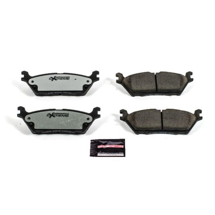PowerStop Rear Z36 Truck & Tow Brake Pads with Hardware for 2018-2019 Ford Expedition