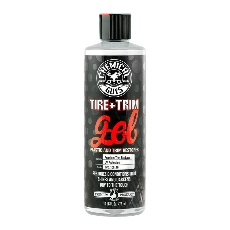 Chemical Guys Tire & Trim Gel 16oz for Plastic & Rubber