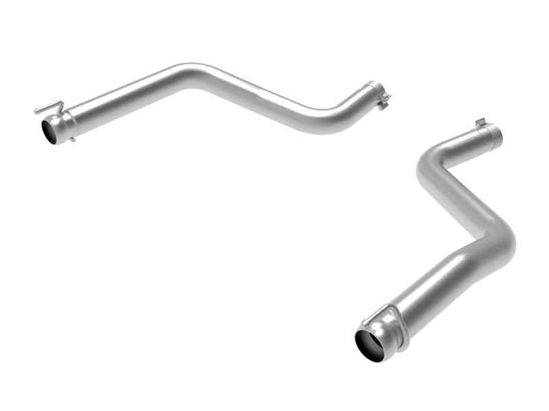 aFe MACHForce-XP Exhausts 409-SS Axle-Back with Polished Tip for Dodge Challenger Hellcat V8-5.7L(sc) 15-20