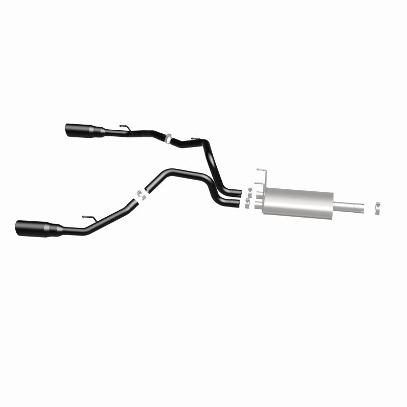 Magnaflow Performance Exhaust System Black Stainless Dual Split Rear Exit for 09-15 Dodge Ram 1500 V8