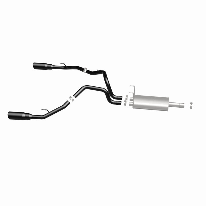 Magnaflow Performance Exhaust System Black Stainless Dual Split Rear Exit for 09-15 Dodge Ram 1500 V8