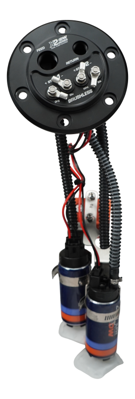 DeatschWerks X2 Pump Hanger With Dual DW420 For 92-00 Honda Civic