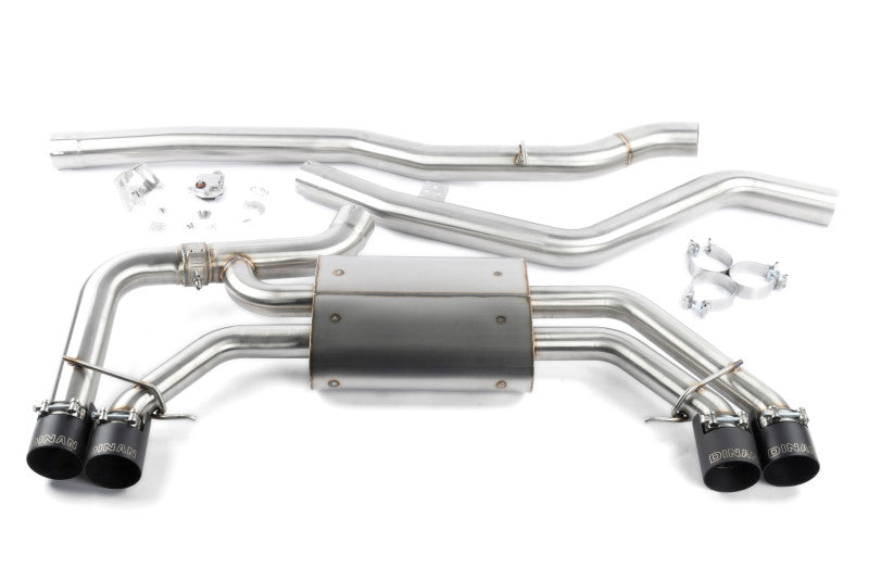 Dinan Valved Cat-Back Exhaust - BMW X3 M40i / X4 M40i (G01/G02) 2018-2025 - Black Tips