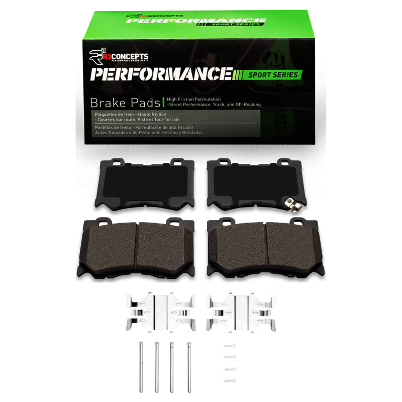 R1 23-24 Nissan Z (with Akebono 4 Piston Calipers) Performance Pads Kit