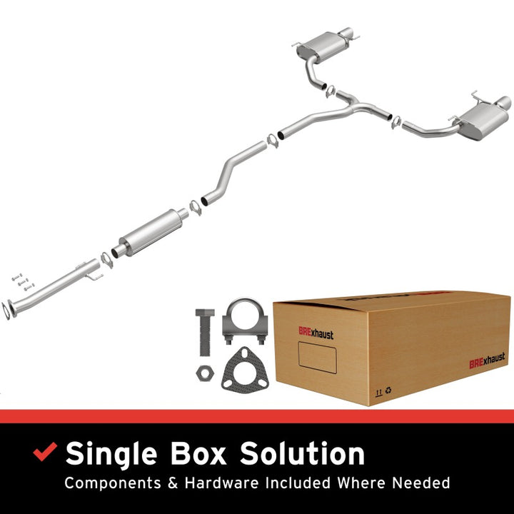MagnaFlow BRE Exhaust Kit 09-14 Acura TSX 2.4L MagnaFlow BRE Exhaust Kit