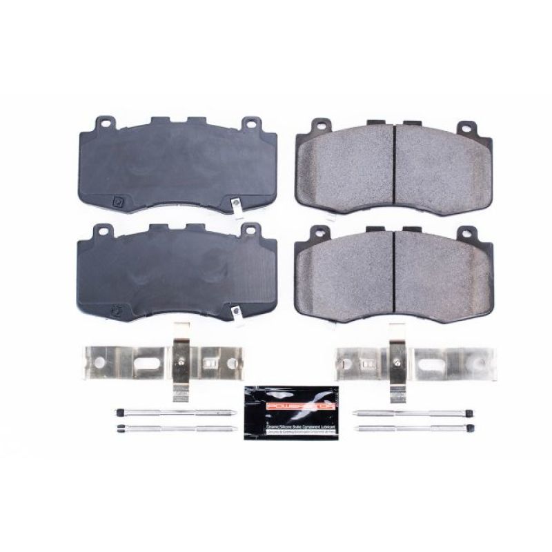 PowerStop Z23 Evolution Sport Brake Pads with Hardware for 2018-2019 Jeep Grand Cherokee - OneFastShop