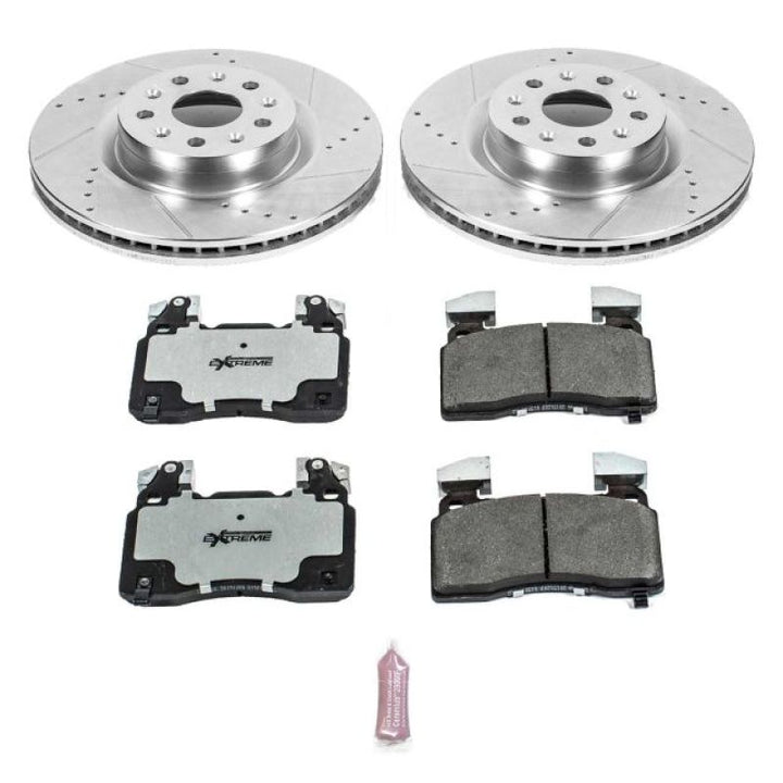 PowerStop Z26 Street Warrior Brake Kit for 16-18 Cadillac CT6 - OneFastShop