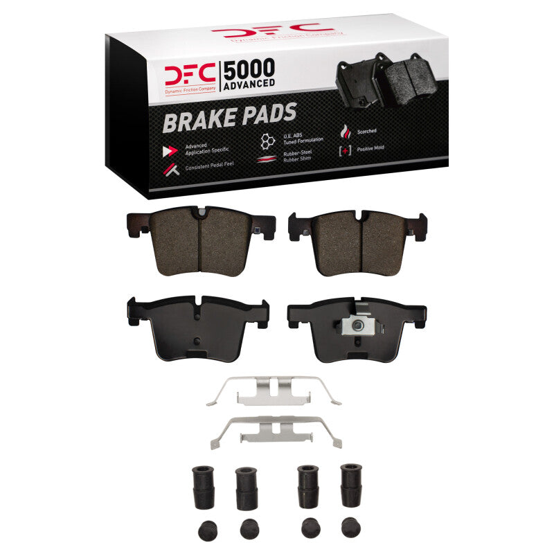 DFC 5000 Advanced Ceramic Front Brake Pads with Hardware - BMW X3 / X4 2012-2021
