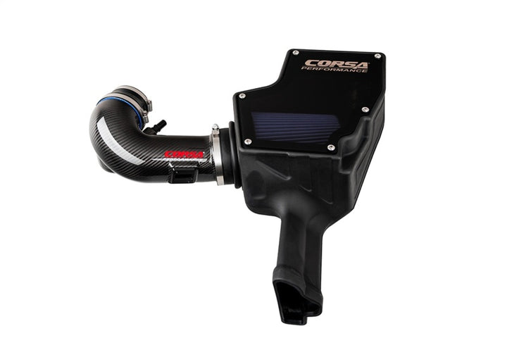 CORSA Performance Carbon Fiber Air Intake for 2018-2023 Ford Mustang GT 5.0L V8 with Oiled Air Filter