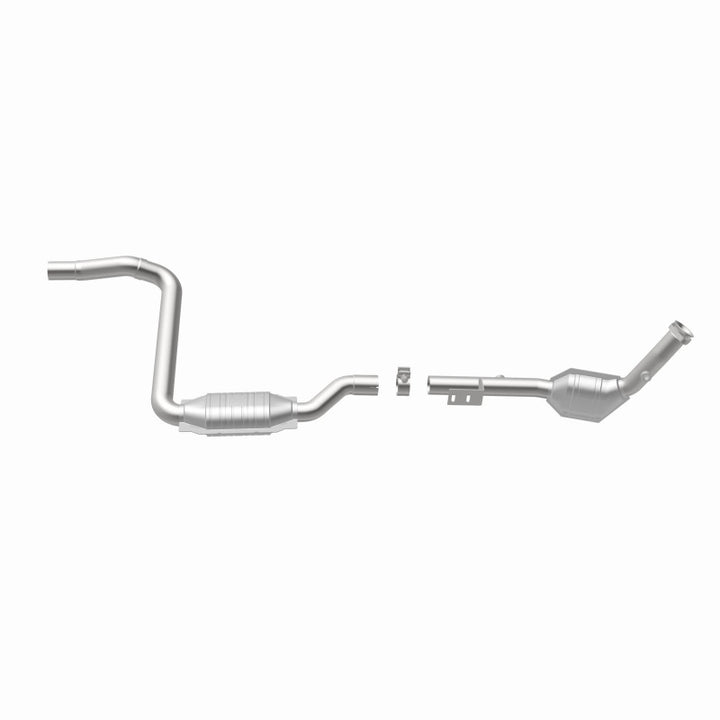 Magnaflow Direct Fit Catalytic Converter OEM Grade Stainless Steel Mandrel Bent 2003 Mercedes ML350 37L Underbody - OneFastShop