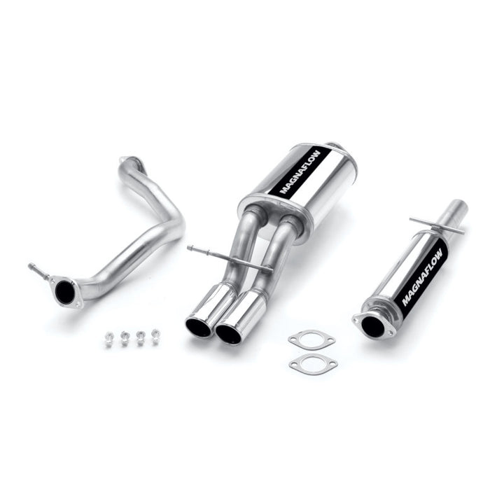 MagnaFlow Touring Series Cat-Back Exhaust System for VW Golf IV/Beetle 2.0L VR6 - OneFastShop