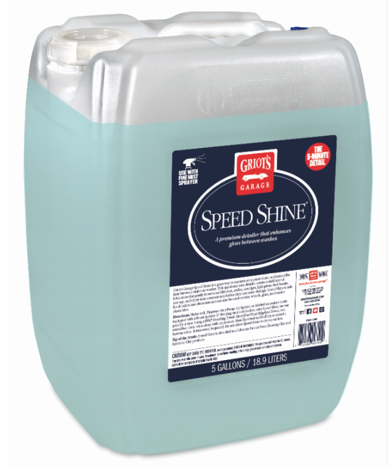 Griots Garage Speed Shine 5 Gallons - Vehicle Compatibility: Not provided