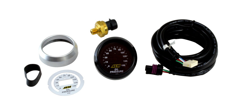 AEM 52mm Oil Pressure 150 PSI Digital Gauge