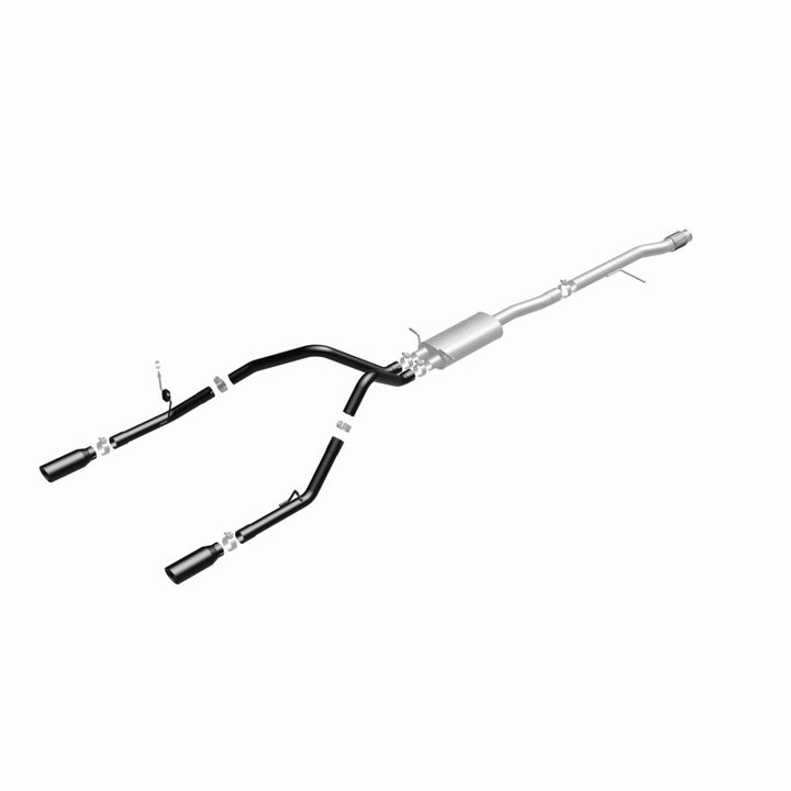 MagnaFlow SYS Cat-Back 4in Black Dual Tips - Best Price