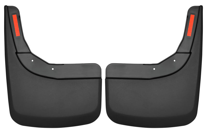 Husky Liners Rear Mud Guards Black for Chevrolet Silverado 1500 19-23 (Excl. ZR2/TBoss) - OneFastShop