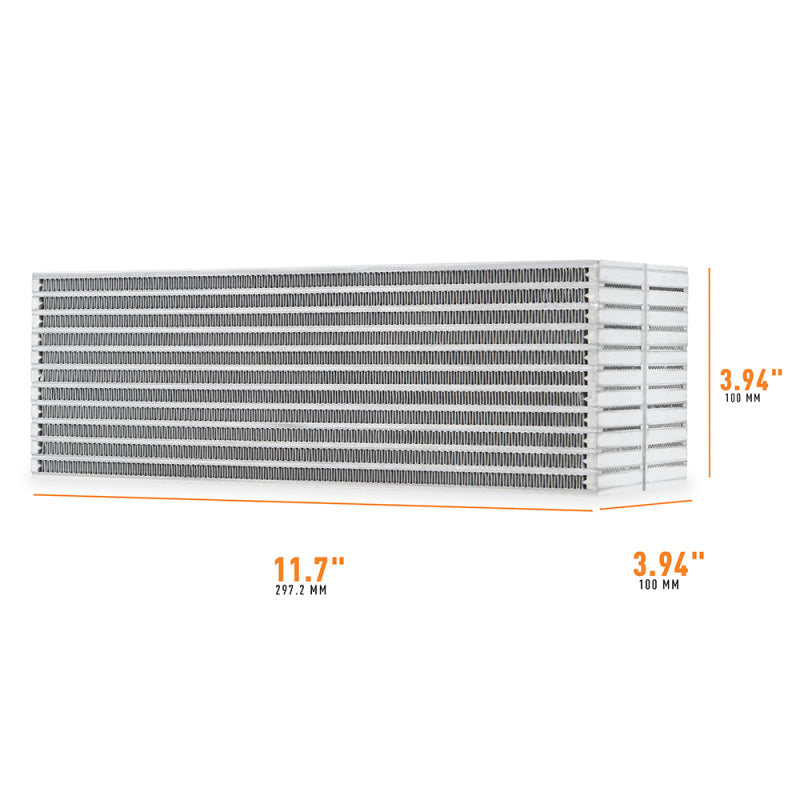 Mishimoto Universal Air-to-Water Intercooler Core 11.7in 3.8in 3.8in