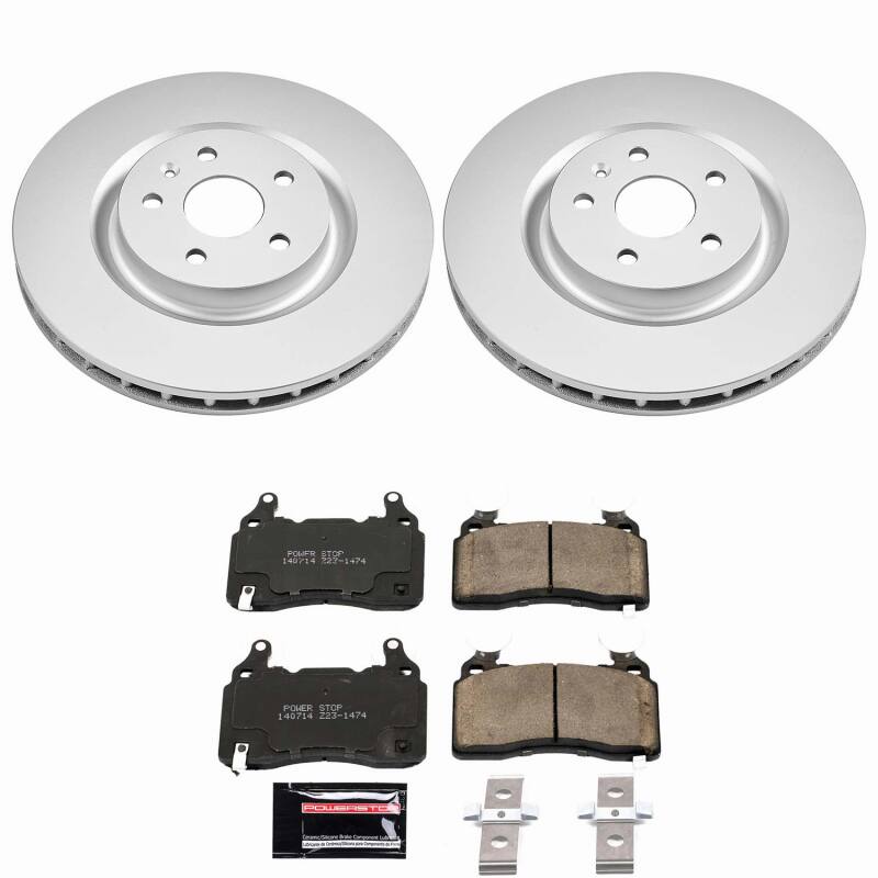 PowerStop Z23 Front Coated Brake Kit - Chevrolet Camaro SS 2010-2015