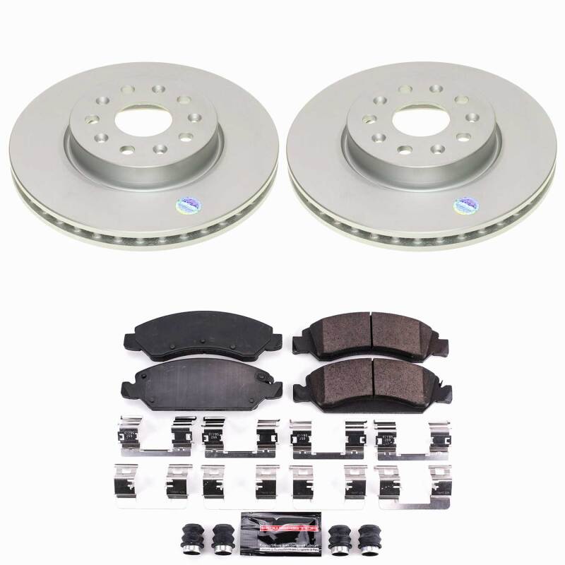 PowerStop Z23 Front Coated Brake Kit - Chevrolet Tahoe 2007-2020 - Police PPV/SSV