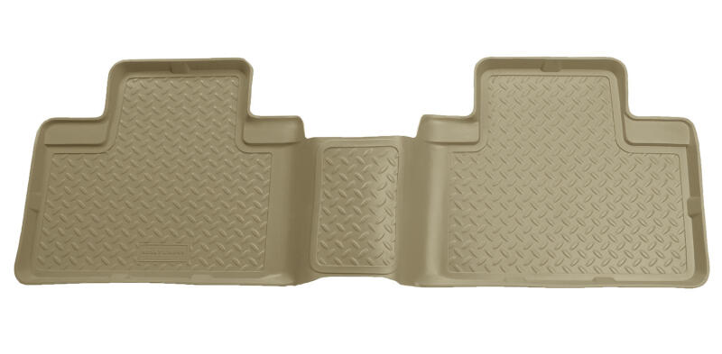 Husky Liners Classic Style 2nd Row Floor Liners - Ford Excursion (2000-2005) - Tan