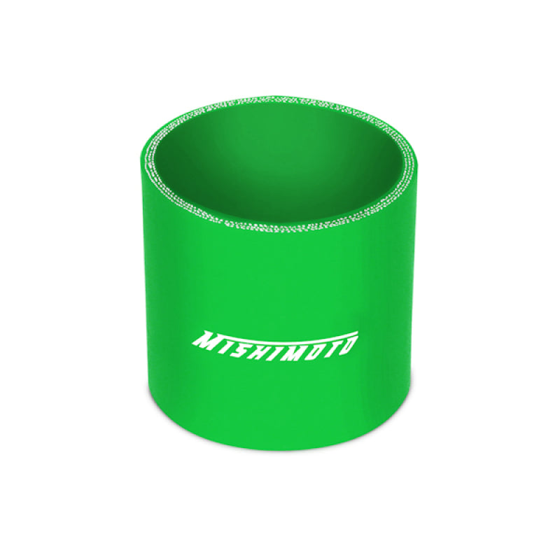 Mishimoto 2.5in Straight Silicone Coupler - Green