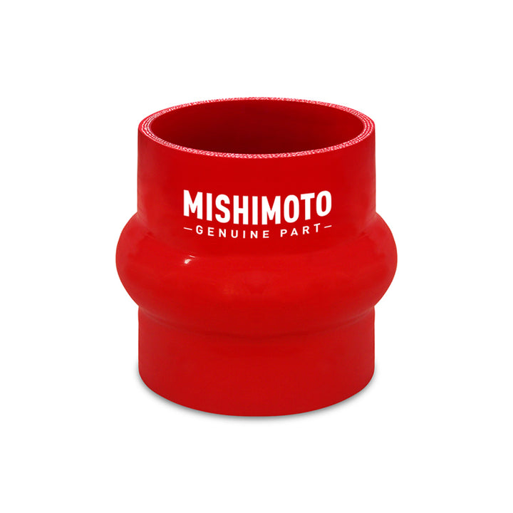 Mishimoto Hump Hose Silicone Coupler 3in Red Intercooler - OneFastShop
