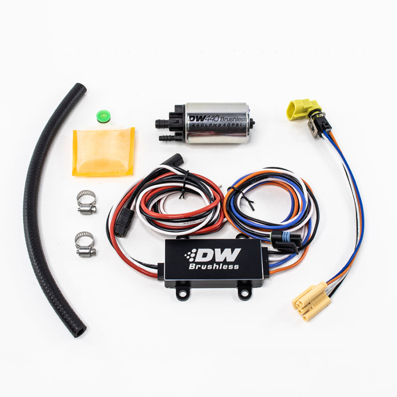 DeatschWerks DW440 440LPH Brushless Fuel Pump with Dual Speed Controller