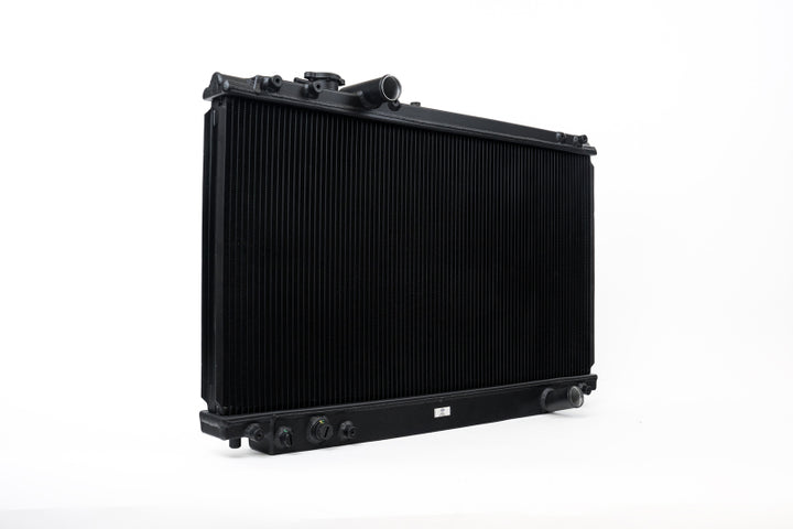 CSF High-Performance All-Aluminum Radiator Black Finish for 93-98 Toyota MK4 Supra Base and Twin Turbo Models