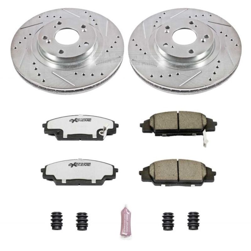 PowerStop Z26 Street Warrior Brake Kit for 02-06 Acura RSX - OneFastShop