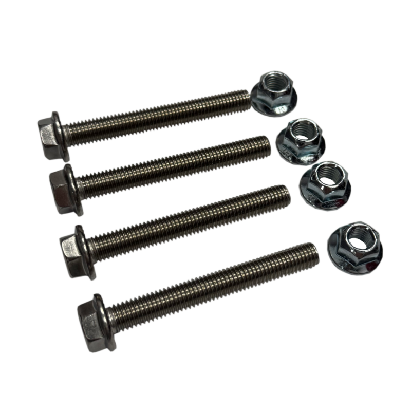 Kooks Headers Locking Ball and Socket Bolt Kit for 2 Bolts/Nuts with Locking Hardware