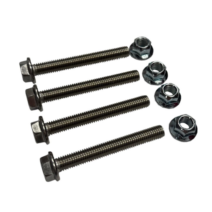 Kooks Locking Ball and Socket Bolt Kit (2 Bolts/2 Nuts/Locking Hardware)