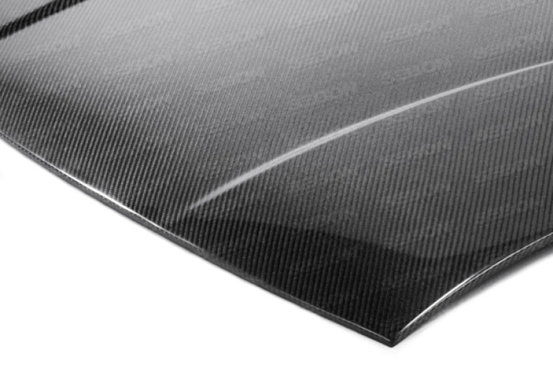 Seibon Carbon Fiber Gloss Finish Roof Cover for 12-13 Subaru BRZ/Scion FR-S