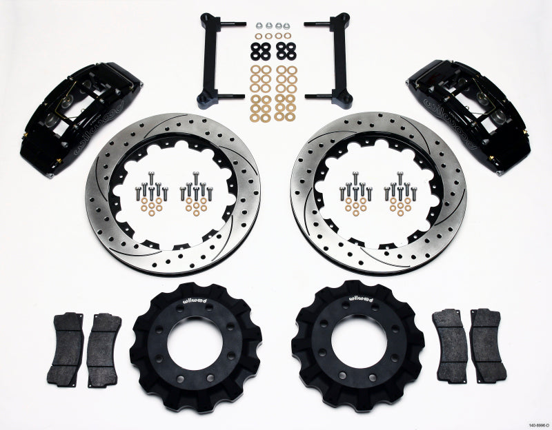 Wilwood TC6R Front Kit 16.00in Drilled for 1999-2010 GM H2 Truck SUV 2500 - OneFastShop