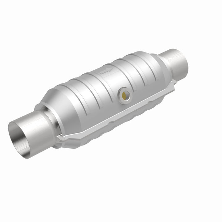 Magnaflow Universal Catalytic Converter 2in Center/Center Round 11in Body - Fits Acura CL, Honda Accord, Ford Explorer, and More