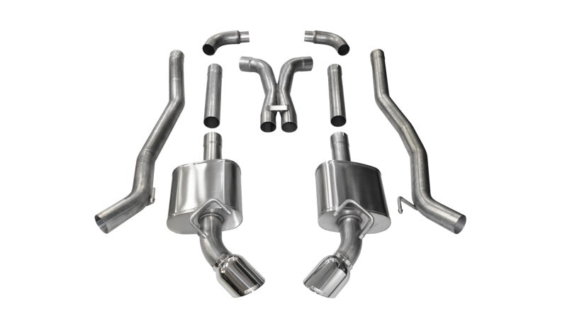 Corsa Performance Cat-Back Exhaust System Xtreme 3in for 2011-2015 Chevrolet Camaro SS 6.2L V8 - OneFastShop